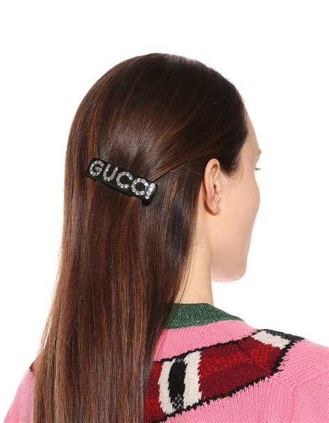 gucci crystal hair clip|Gucci Hair Clips, Headbands & Hair Slides .